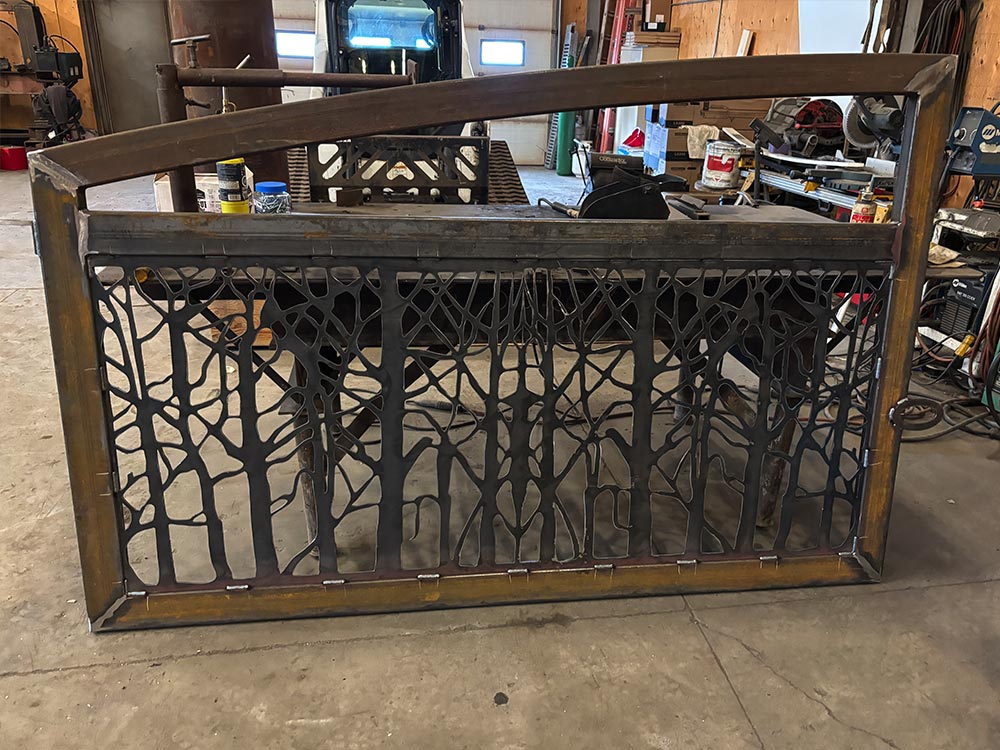 Automatic gate process fabrication